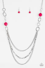 Load image into Gallery viewer, Margarita Masquerades Pink Necklace