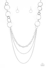 Load image into Gallery viewer, Ring Down the House Silver Necklace