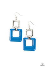 Load image into Gallery viewer, Twice As Nice Blue Earrings