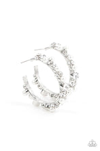Load image into Gallery viewer, Let There Be Socialite White Earrings