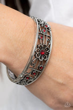 Load image into Gallery viewer, Prairie Musical Red Hinged Bracelet