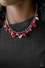 Load image into Gallery viewer, Flirtatiously Florida Red Necklace