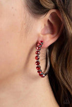 Load image into Gallery viewer, Photo Finish Red Earrings