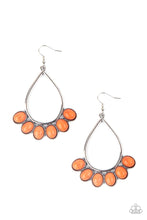 Load image into Gallery viewer, Stone Sky Orange Earrings
