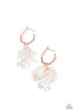 Load image into Gallery viewer, Jaw Droppingly Jelly Copper Acrylic Earrings