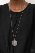Load image into Gallery viewer, Seaside Shimmer Purple Necklace