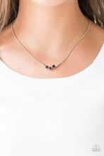 Load image into Gallery viewer, Sparkling Stargazer Purple Necklace