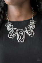 Load image into Gallery viewer, My Cave is Your Cave Silver Necklace