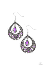 Load image into Gallery viewer, All Girl Glow Purple Earrings
