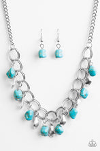 Load image into Gallery viewer, Adventure is Worthwhile Blue Necklace