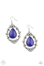 Load image into Gallery viewer, Icy Eden Blue Earrings