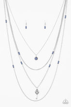 Load image into Gallery viewer, Key Keynote Blue Necklace