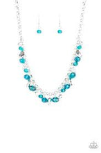 Load image into Gallery viewer, Downstage Dazzle Blue Necklace