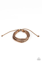 Load image into Gallery viewer, Glitter-tactic! Brown Urban Bracelet