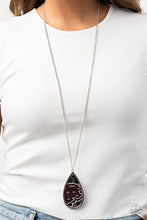 Load image into Gallery viewer, Artificial Animal Purple Necklace