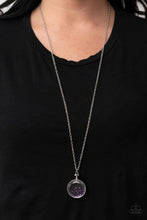 Load image into Gallery viewer, Twinkly Treasury Purple Necklace