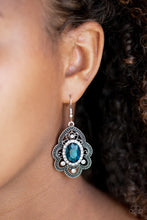 Load image into Gallery viewer, Reign Supreme Blue Earrings