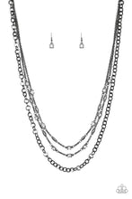 Load image into Gallery viewer, Metro Mixer Black Necklace