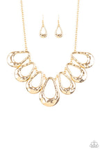 Load image into Gallery viewer, Teardrop Envy Gold Necklace