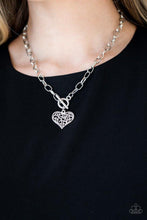 Load image into Gallery viewer, Heart Touching Harmony Silver Necklace