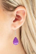 Load image into Gallery viewer, Serenely Scattered Purple Necklace