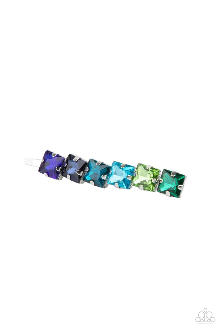 Prismatically Pinned Multi Hair Clip