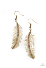 Load image into Gallery viewer, Fearless Flock Brass Earrings