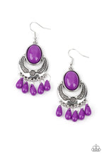 Load image into Gallery viewer, Prairie Flirt Purple Earrings