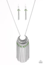 Load image into Gallery viewer, Desert Coyote Green Necklace
