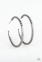 Load image into Gallery viewer, Comin Into Money Black Earrings