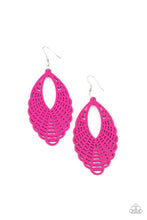Load image into Gallery viewer, Tahiti Tankini Pink Wood Earings