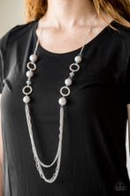 Load image into Gallery viewer, It’s About Showtime Silver Necklace