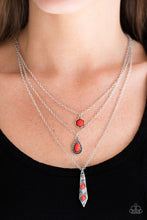 Load image into Gallery viewer, Tahitian Princess Red Necklace