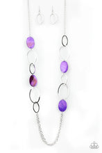 Load image into Gallery viewer, Kaleidoscope Coasts Purple Necklace