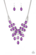Load image into Gallery viewer, Serene Gleam Purple Necklace