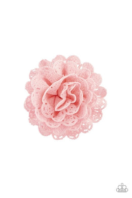 Floral Fashionista Pink Hair Clip