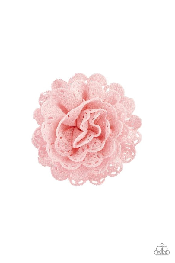 Floral Fashionista Pink Hair Clip