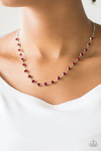 Load image into Gallery viewer, Party Like a Princess Red Necklace