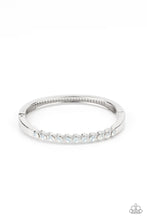 Load image into Gallery viewer, Mystical Masterpiece White Hinged Bracelet