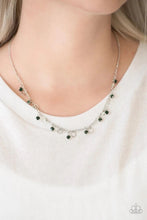 Load image into Gallery viewer, Dinner Party Demure Green Necklace