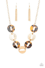 Load image into Gallery viewer, Retro Retrograde Brown Necklace