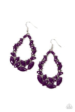 Load image into Gallery viewer, Tenacious Treasure Purple Earrings