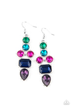 Load image into Gallery viewer, Look at Me Glow Blue Earrings