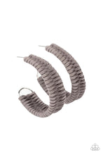 Load image into Gallery viewer, Rural Guru Silver Hoop Earrings