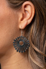 Load image into Gallery viewer, Spoke Too Soon Black Earrings