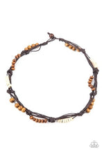 Load image into Gallery viewer, Tiki Tour Brown Urban Necklace