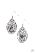 Load image into Gallery viewer, Modern Mural Brown Earrings