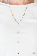 Load image into Gallery viewer, Starlight the Way Brass Necklace