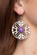 Load image into Gallery viewer, Southwest Walkabout Purple Earrings