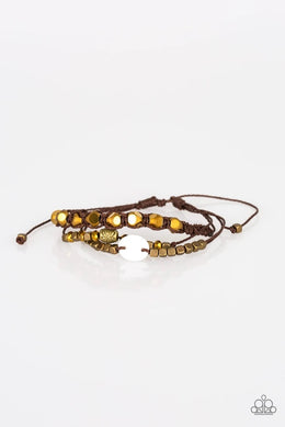 Trendy Tourist Brass Urban Bracelet